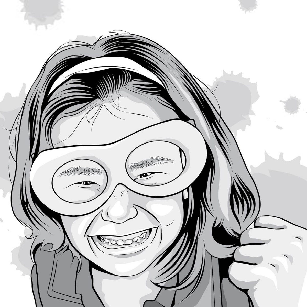 Color Splash Portrait Artists - Monkey Pen