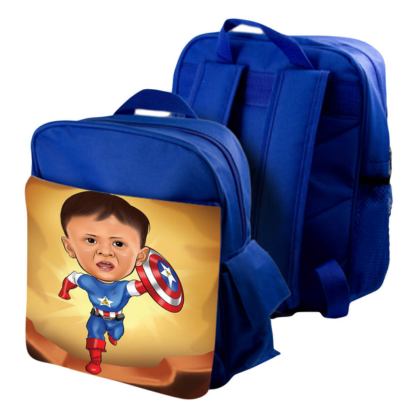 Personalized Photo Printed on Child’s Bag