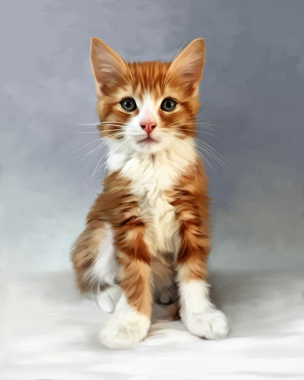 Portrait Artwork in Digital Pet Painting