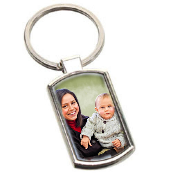 Personalized Photo Keyrings