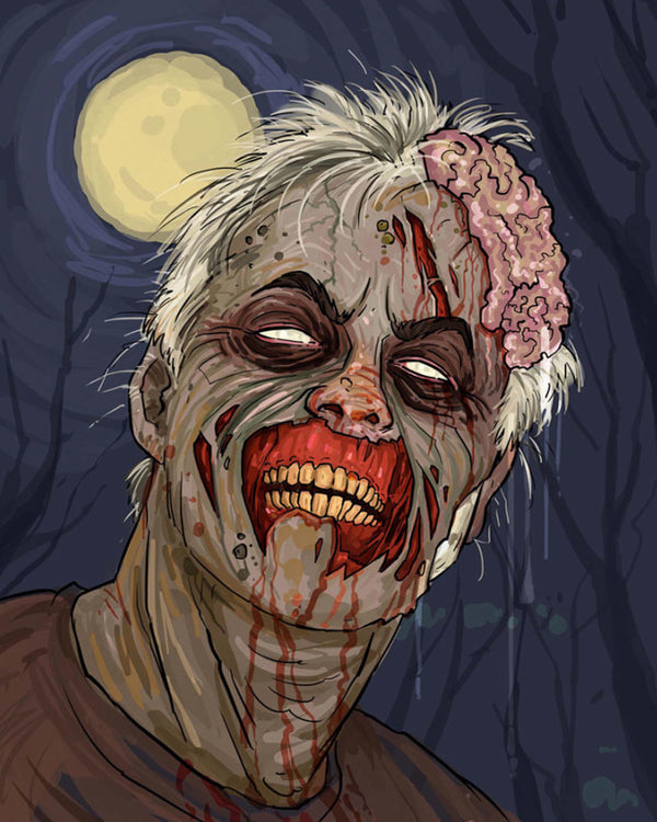 Zombie Style Portrait Artists