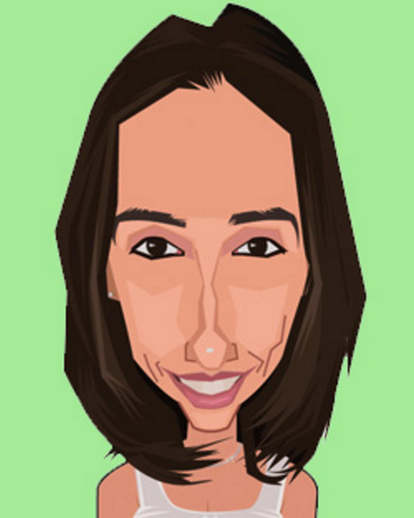 Caricatures in Flat Digital Art Style